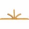 Ekena Millwork Richland Rough Sawn Timber Gable Bracket, Western Red Cedar, 96"W x 48"H x 4"D x 4"F, 12/12 Pitch GBW096X48X0404RIC00RWR - alternate 3